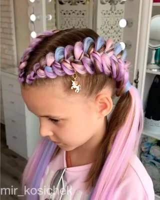 Французские косы с канекалоном 💗 | Instagram