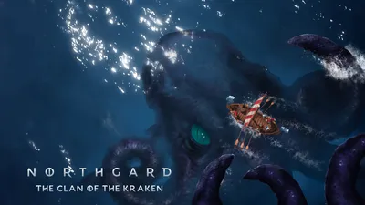Poster, Bilde Monster Kraken attacks pirate ship | Merchandise | Europosters