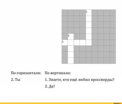 Кроссворд: семья Crossword - WordMint