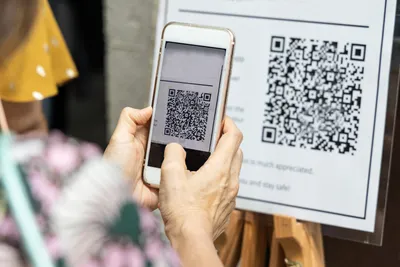 Как просканировать QR-код с фото на iPhone