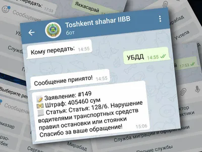 Куда отправить фото и видео нарушений ПДД — сайт и Telegram-бот ГАИ  Узбекистана • Автострада