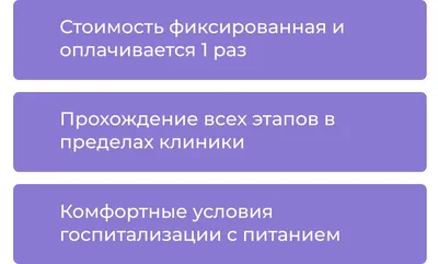 Пакеты по операциям «Всё включено» | Центр (клиника) ЭКО профессора  Феськова А.М.