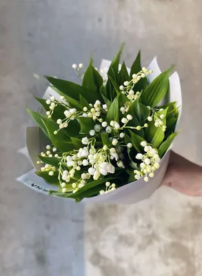 Ландыши в корзинке - заказать доставку цветов в Москве от Leto Flowers