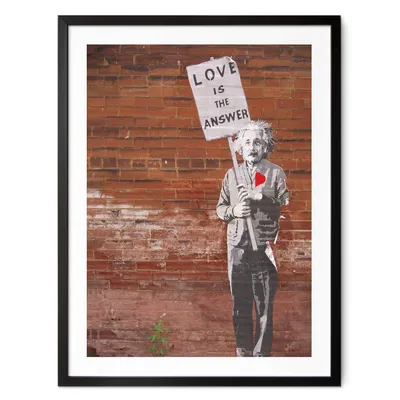 Leinwandbild Love is all we need Pop Art Kunst kaufen