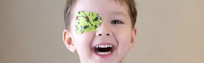 Ношение повязок для детей с амблиопией или синдромом “ленивого глаза”