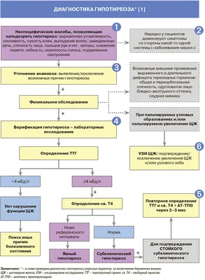 Картинка симптомы гипотиреоза
