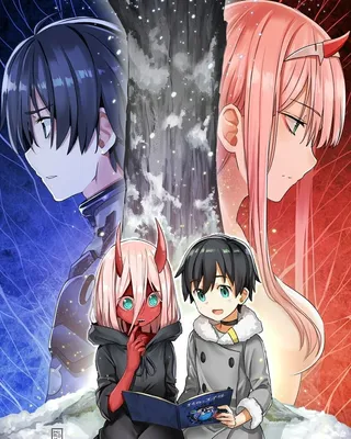 Любимый во Франксе / Darling in the FranXX | Personagens de anime, Desenhos  de anime, Anime