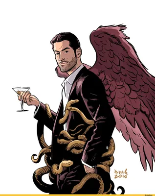 адаптация под самую известную обложку Люцифера / Lucifer (сериал) (Люцифер)  :: Lucifer Morningstar ( Люцифер Морнингстар) :: Vertigo (Вертиго) :: DC  Comics (DC Universe, Вселенная ДиСи) :: davidmbuisan :: фэндомы / картинки,  гифки, прикольные комиксы ...