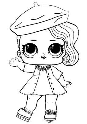 L.O.L. Surprise! doll PNG transparent image download, size: 840x1146px