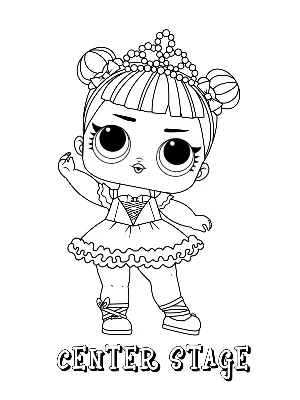 Fun and Educational LOL Dolls Coloring Pages for Kids