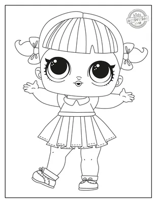 LOL Dolls Coloring Pages – Coloring sheets with LOL