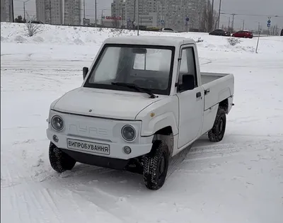 Презентован новый украинский электропикап ЛуАЗ (видео)