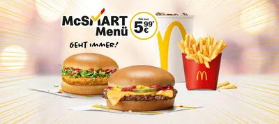 McSmart Menü | McDonald's Deutschland