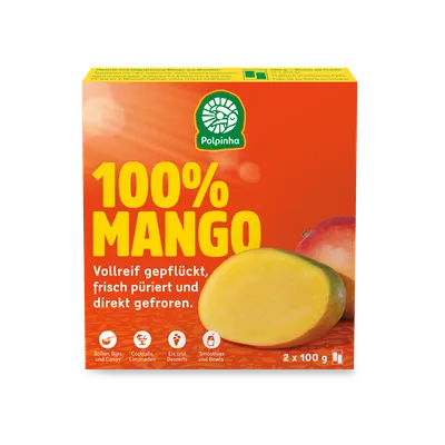 Fruchtpüree Mango (2x100g) – Polpinha