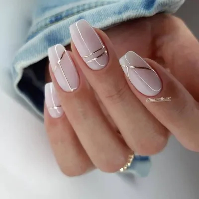 Нежный маникюр! | Neutral nails, Short acrylic nails, Elegant nails