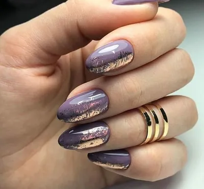 Маникюр с фольгой | Nails | Дзен