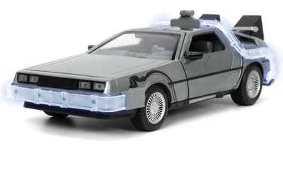 Машинка Jada Машина времени DeLorean из к/ф Назад в будущее, со светом  (253255038) - купить в Украине | Profi-Toys