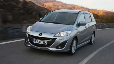 Mazda 5 2010-2018 Abmessungen Seitenansicht