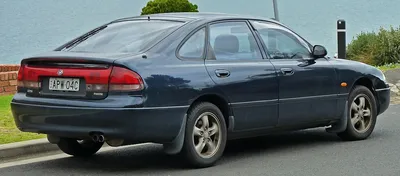 Old Classic Dark Green Sedan Car Mazda 626 Parked Editorial Stock Image -  Image of manufacture, lifestyle: 245576029