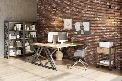 Loft кабинет руководителя бизнес класса – купить мебель для офиса на  Office-mebel.ru