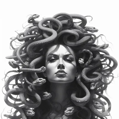 Медуза Горгона, Вера | Medusa art, Medusa artwork, Medusa painting