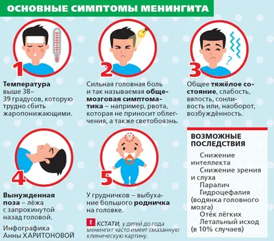 Бактериальный менингит: причины заболевания, основные симптомы,  профилактика - БСМП Гродно