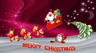 Happy Merry Christmas Background. Cute Merry Christmas Vector Design  Illustration With Flat Style, Cute Christmas banner, greeting card Merry  Christmas Day. 4669380 Vector Art at Vecteezy