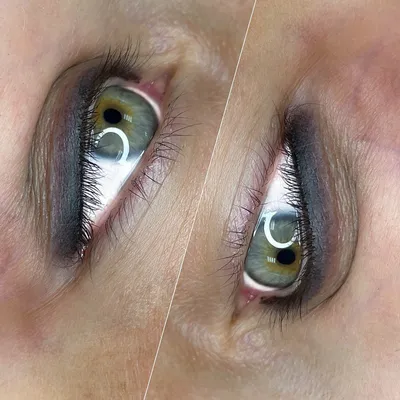 Permanent make up в Instagram: «Зажившая межресничка с растушёвкой ☺️🤗  Хотите себе выразительный взгляд и при этом забыть о макияже ? Welcome…»