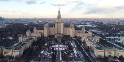 МГУ на Ленинских горах | Летопись Московского университета