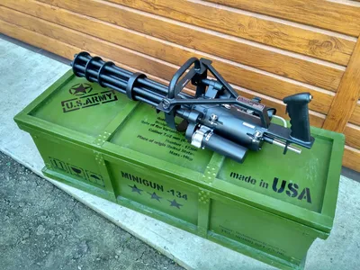 M134 Minigun, макет, продажа, цена 68 000₽ ⋆ Техклуб