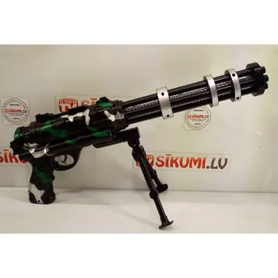 OBJ file M134 Minigun 🔫・3D printer design to download・Cults