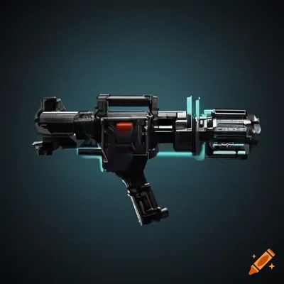 ArtStation - Minigun concept