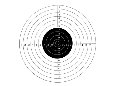 Мишень Patriot BH-T140 (140x140 мм, 50 шт) купить в Москве и СПБ, цена 330  руб. Доставка по РФ!