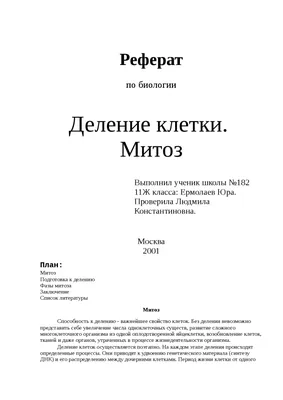 Митоз рисунок (50 фото) » Рисунки для срисовки и не только