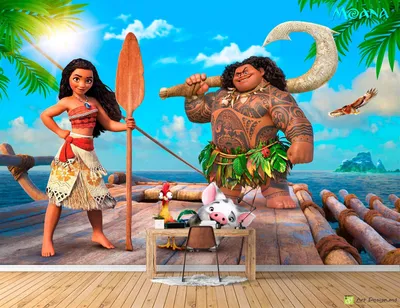 Кукла Моана (Moana) с аксессуарами \"Путешествие в Океании\" - Moana, Disney  - купить в Москве с доставкой по России