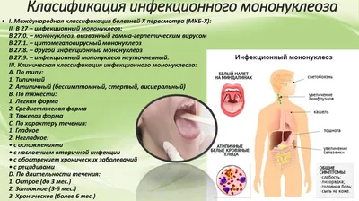 Мононуклеоз: что это, симптомы у детей, признаки, лечение, как передается,  последствия