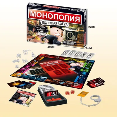 Настольная игра Монополия Большая Афёра E1871 Hasbro Games купить в  Барнауле - интернет магазин Rich Family