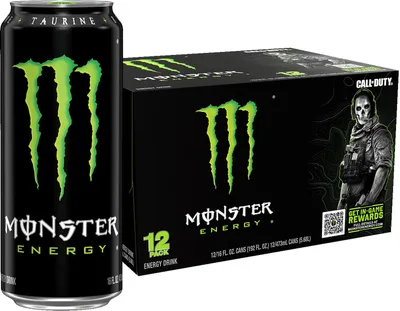 Monster Energy, Original, Energy Drink, 16 fl oz, 12pk - Walmart.com