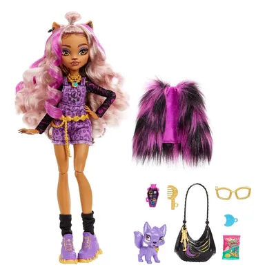 Кукла Monster High Clawdeen Haunt Couture Doll (Монстер Хай Клодин Высокая  Призрачная мода) - купить с доставкой по выгодным ценам в интернет-магазине  OZON (712576869)