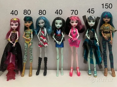 Кулы Монстр хай / Набор кукол аналог Monster High Школа Монстров (id  101525183), купить в Казахстане, цена на Satu.kz