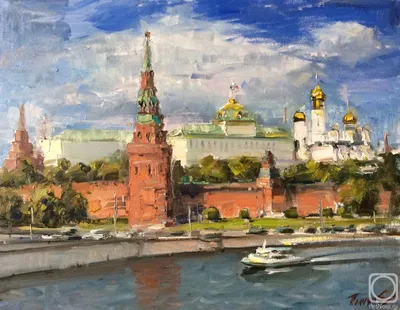 Московский Кремль - Васнецов А.М. Подробное описание экспоната, аудиогид,  интересные факты. Официальный сайт Artefact