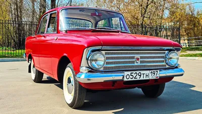 Moskvich 408 Limousine in Rot oldtimer in Calau für € 9.500,-