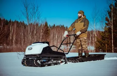 Электрическая мотособака часть 1 | SNOW-BIKE