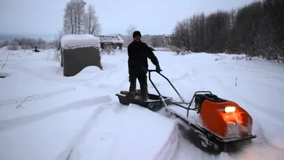 Мотособака электрическая Tracksled | MotoSnegokat