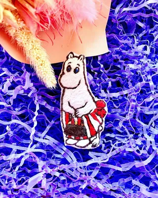 Кружка на вынос Moomin Муми мама в саду Red 450 мл