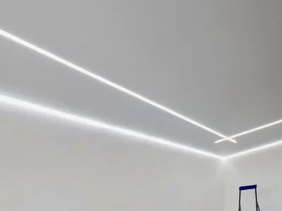 Серый натяжной потолок - купить в Туле, цена от компании Комфорт-Престиж