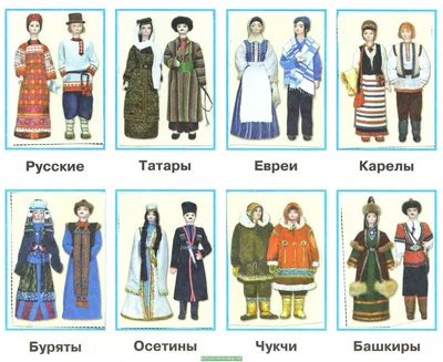 Народы россии картинки - 57 фото