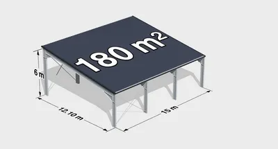 Навес из профнастила, примыкающий к дому - купить по цене 134 рублей в  Москве