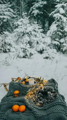 Идеи для зимней фотосессии на улице (на природе) и в студии для девушек и  пар