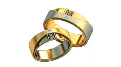 Необычные обручальные кольца из комбинированного золота AU560328 : купить в  Киеве. Цена в интернет-магазине SkyGold